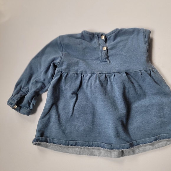 Baby zara denim look dress - Picture 3 of 3